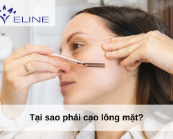 Tại sao phải cạo lông mặt?
