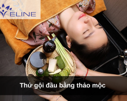 Thử gội đầu bằng thảo mộc 
