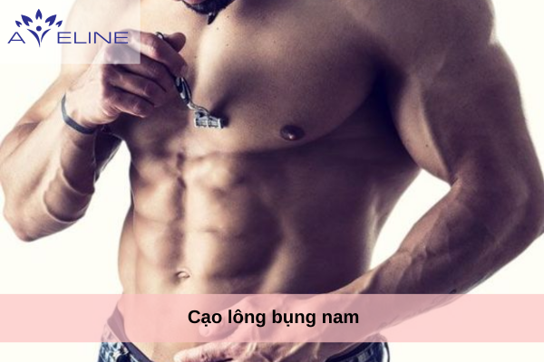 có nên cạo lông bụng nam hay không