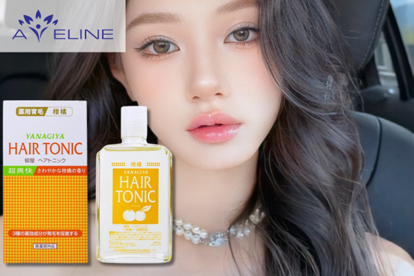 Chai xịt dưỡng tóc hương bưởi Yanagiya Hair Tonic