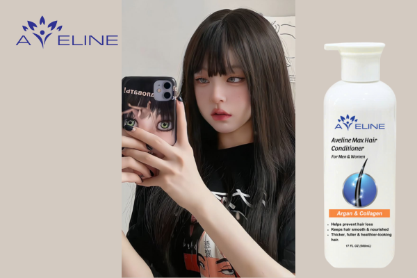 Giúp tóc mềm mượt với dầu xả Aveline