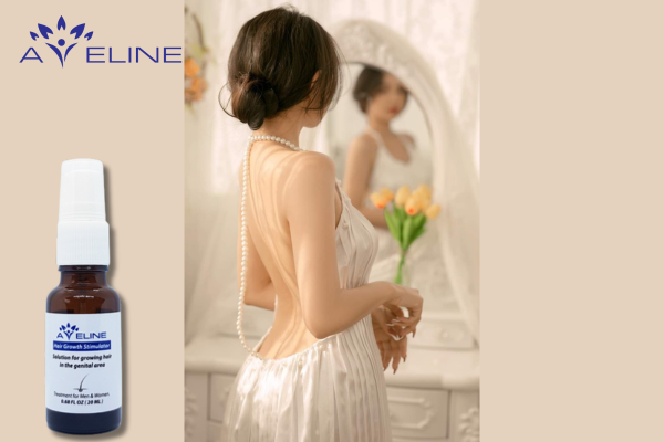Sử dụng thuốc mọc lông lưng Aveline 