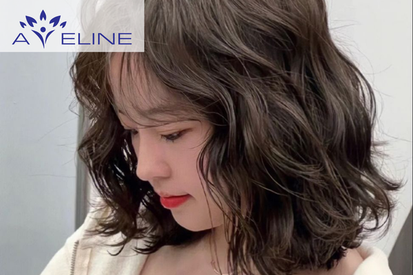 Tóc xoăn lượn sóng nhẹ 
